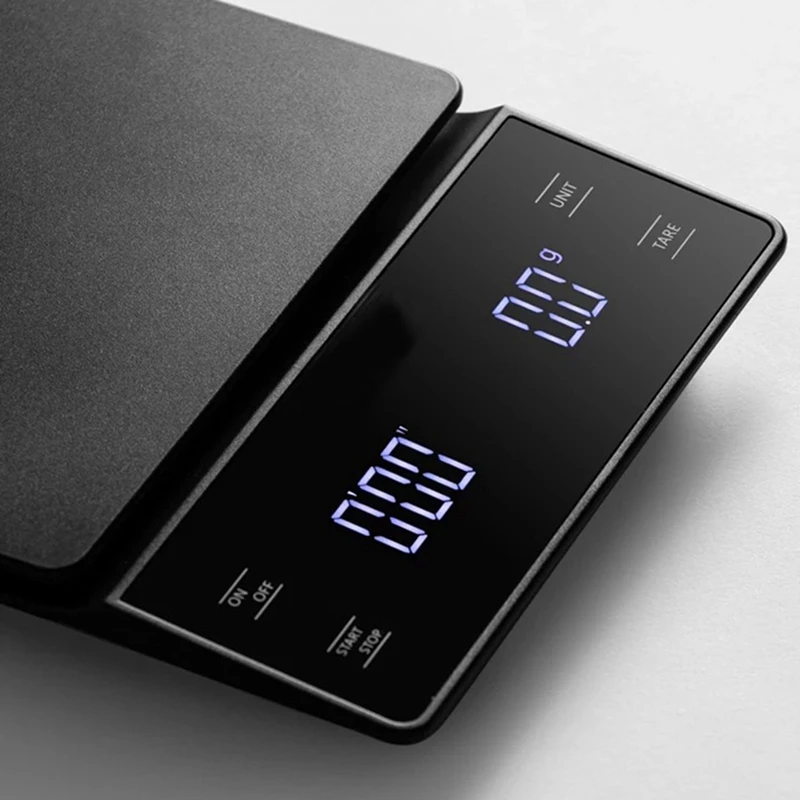 

0.1G/3Kg Precision Sensors Kitchen Food Scale with for Nespresso Coffee Capsule with Foils Lid Filter Coffee Machine