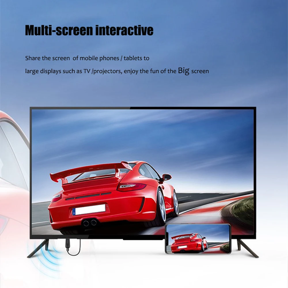 Беспроводной Wi-Fi приемник kebidumei 1080P HDMI ТВ-флешка для DLNA Miracast E10 Airplay WINDOWS |