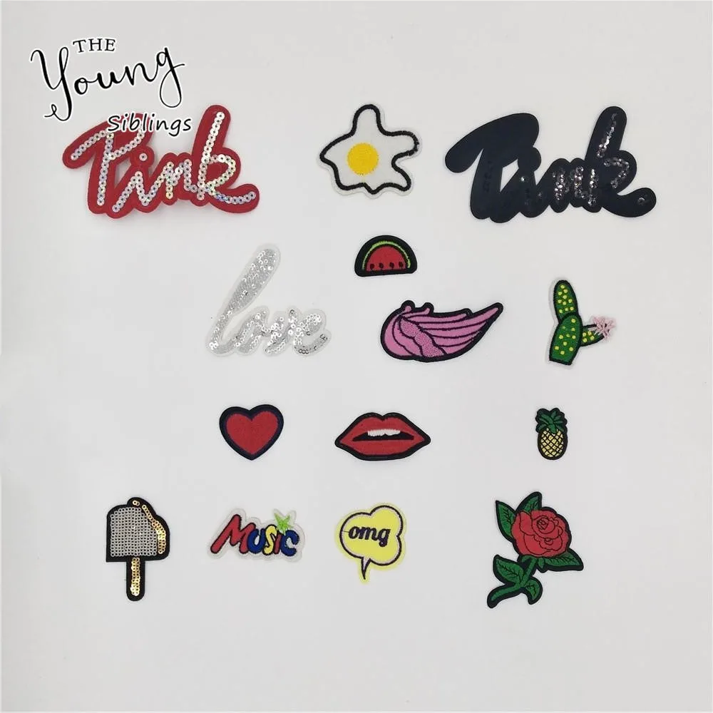 Модный стиль детский клей аппликация вышивка сделай сам аксессуары для одежды