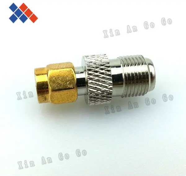

Wholesale 50pcs SMA male plug to F female jack adapter