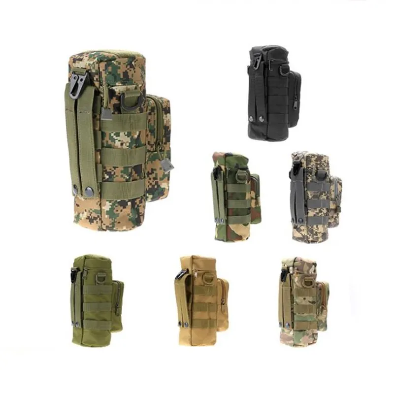 

Outdoor Soft Water Bottle Bag Tactical Equipment Water Bottle Waist Bag Shoulder Bag Army Fan Hiking Camping Hiking Bag