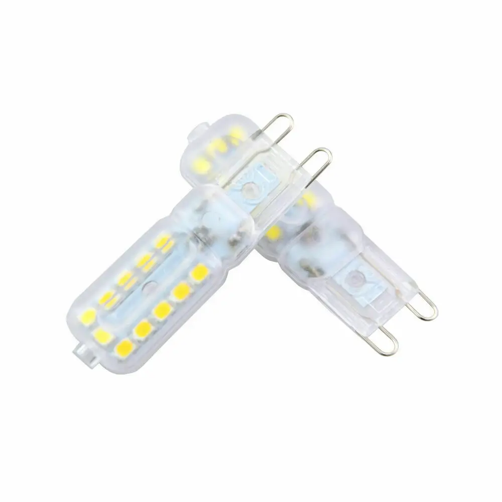 Диммируемая миниатюрная Светодиодная лампа кукуруза 15x14LED s 22 светодиодный G9 SMD 2835
