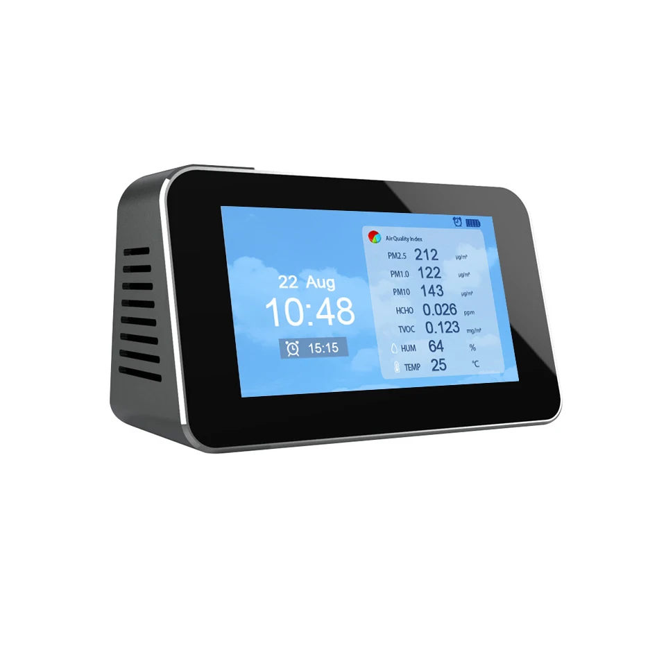 PM 2 5 цифровой детектор формальдегида HCHO TVOC тестер качества воздуха домашний