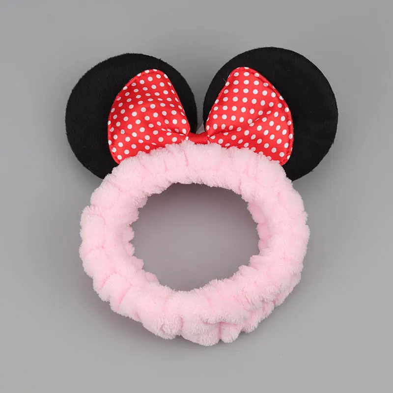 Повязка на голову с большими ушками из мультфильмов бабочкой Женская повязка