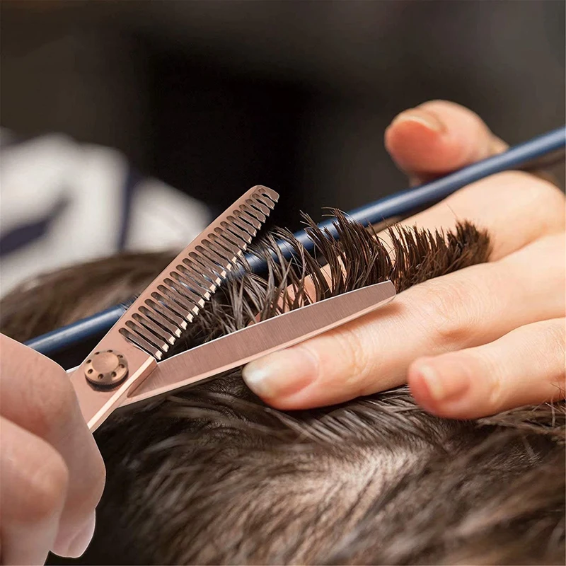 

6 Inch Thinning Hair Cutting Scissors Professional Salon Barber Shears Trimming Haircut Texturizing Scissors for Adults