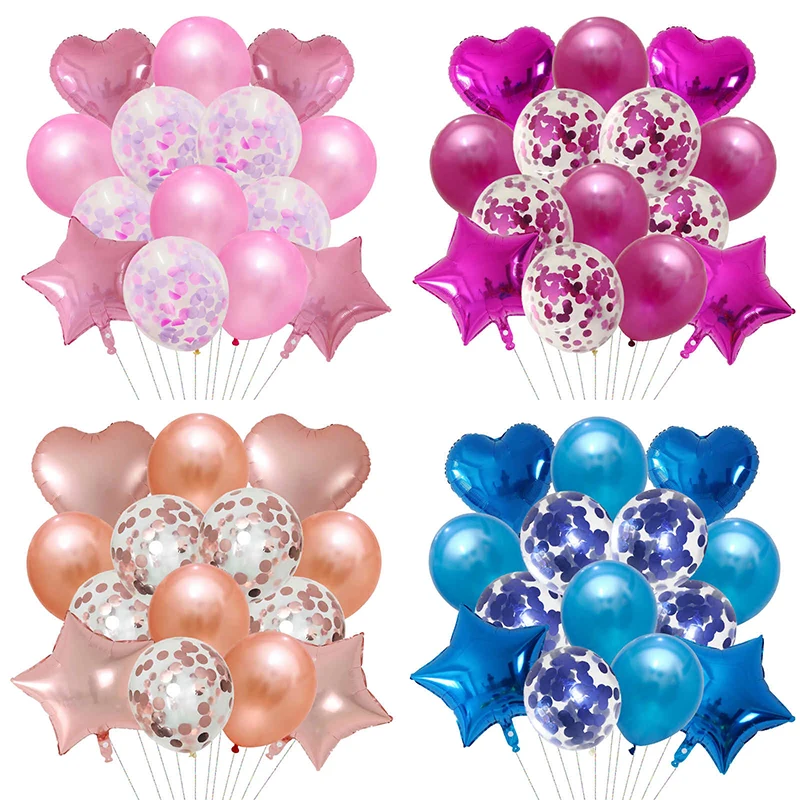 14 шт. фольгированные воздушные шары 18 дюймов|Воздушные и аксессуары| |