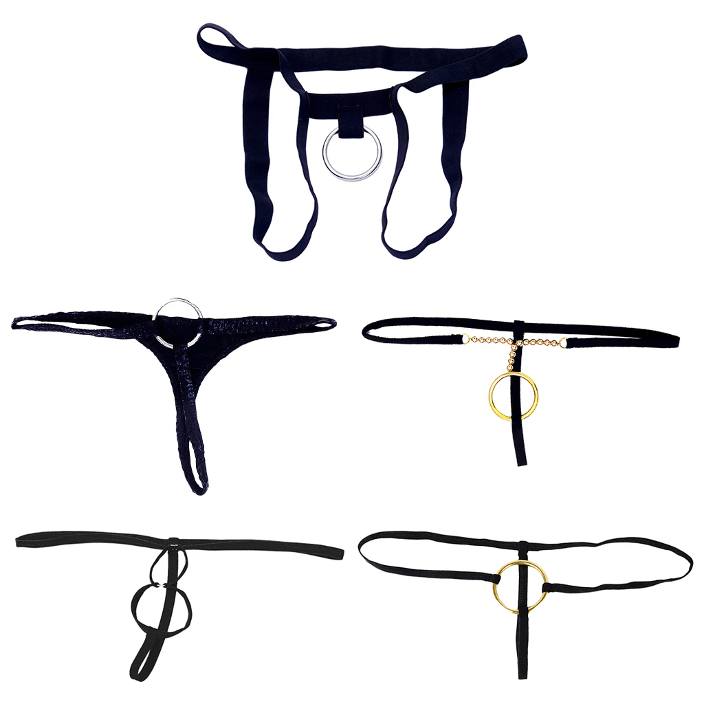 Трусы танга мужские эластичные джоки удобные дышащие брифы с открытой спиной 5