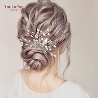 topqueen hp103 bride hair jewelry wedding tiara wedding clips wedding headwear bridal hair pins wedding hair accessories