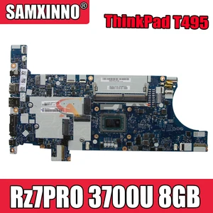 akemy for lenovo thinkpad t495 notebook motherboard fa495 nm c131 cpu rz7pro 3700u ram 8gb tested 100 working fru 02dm040 free global shipping