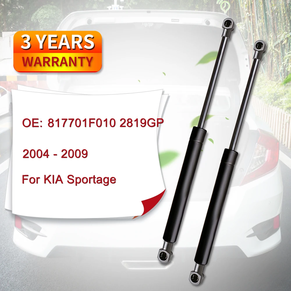 

Tailgate Boot Gas Strut 817701F010 2819GP for KIA Sportage ( 2004 - 2009 ) ( Pack of 2 )