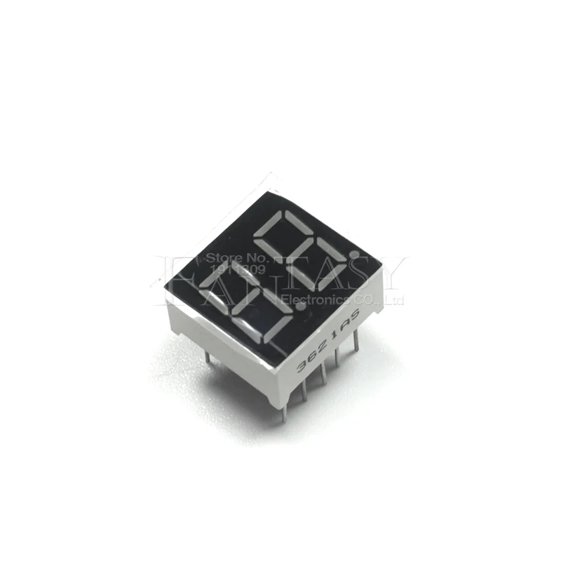 5 шт. цифровая трубка сегмент общий анод красная 2-битная 0 36 дюймов красный