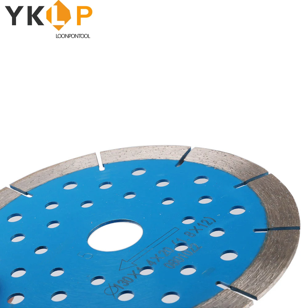 Алмазный пильный диск 130 мм режущий для бетона мрамора кирпичной плитки