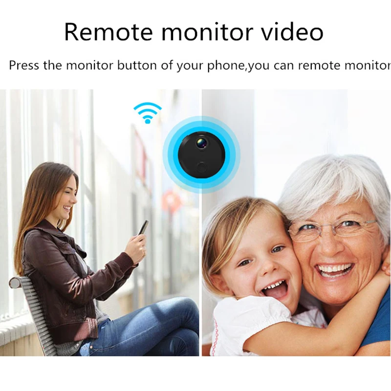 HD 1080P Мини камера Wifi маленькая Gizli видео видеокамера портативная беспроводная IP микро камера ночного видения камера с детектором движения