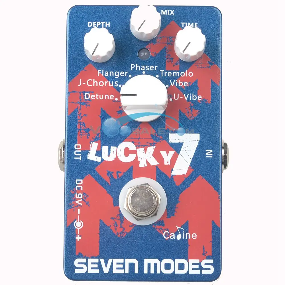 caline cp 38 elektrische gitarre effekt pedal glück 7 gitarre zubehör pedal wirkung true bypass digitale schaltung design gitarre teil free