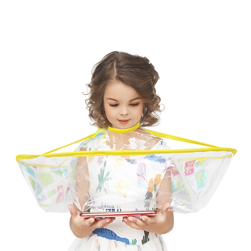 1 шт. Водонепроницаемый детская одежда накидка для стрижки волос платье