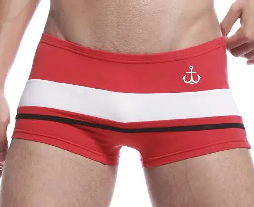 F Calecon homme Seobean Classic Мужское нижнее белье пикантные трусы-боксеры хлопковые ondergoed мужские трусы боксеры jockstrap Нижнее белье homme купальные - Цвет: F