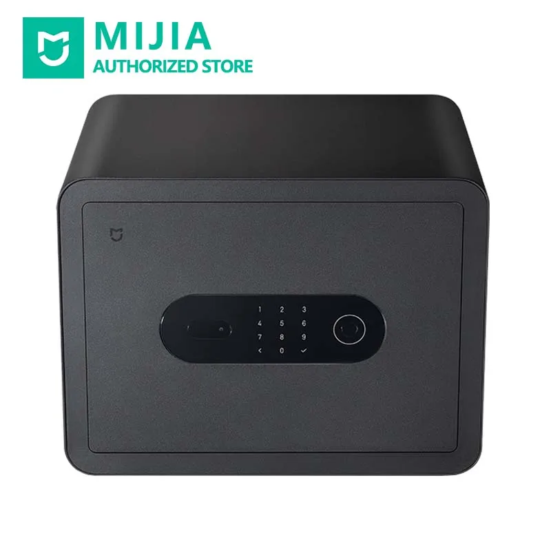 Умный Сейф для денег XiaoMi Mijia сейф с датчиком отпечатка пальца и блокировкой