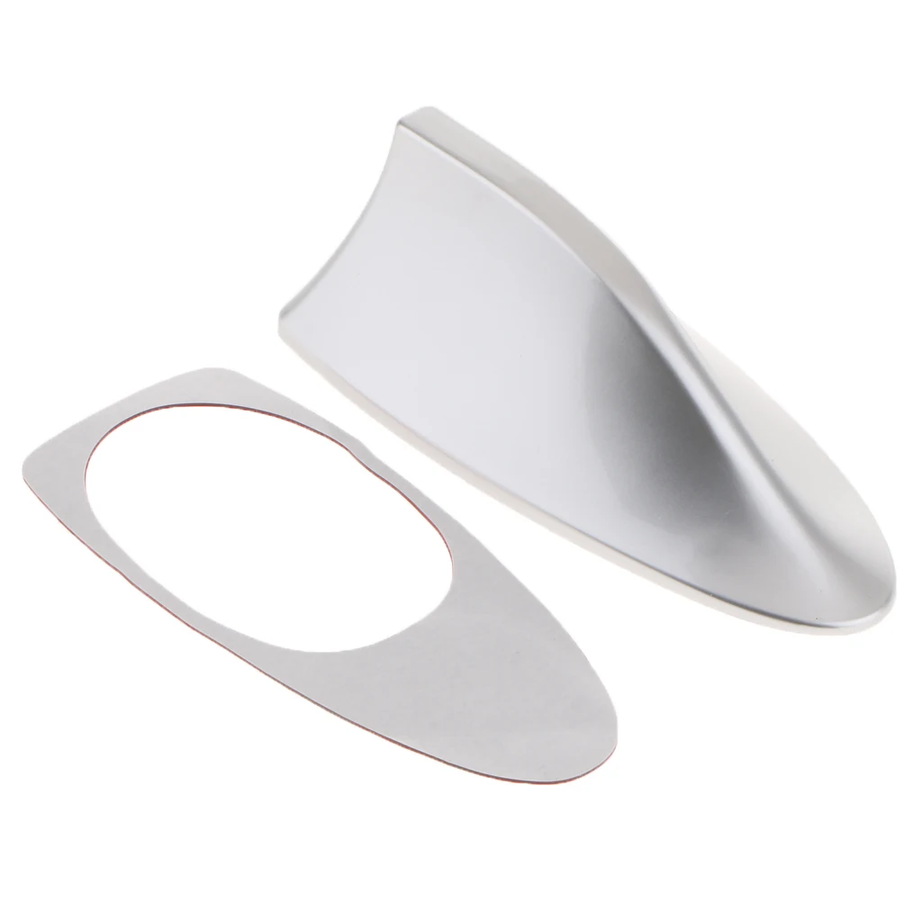 Glossy Car Antenna Shark Fin Aerial Radio Signal Universal for Auto SUV Truck Van | Автомобили и мотоциклы