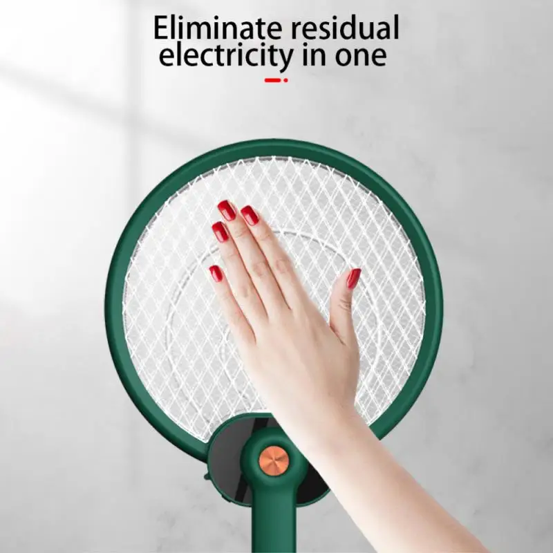 

Mosquito Killer Lamp 3000V Electric Bug Zapper Rechargeable Summer Fly Swatter Trap Flies Insect Electric Mosquito Swatter