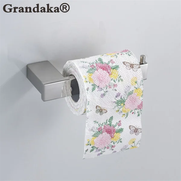 SUS304 Нержавеющая сталь зеркальная полировка эффект Бумага держатель Полотенца