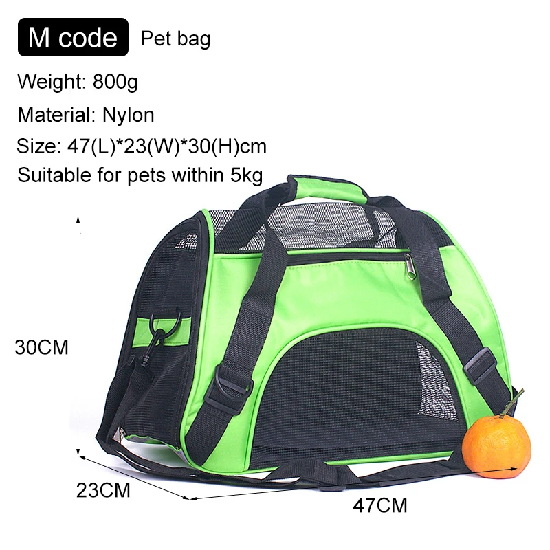 Сумка для домашних животных дышащая улицы клетка кошек щенков переноска на плечо