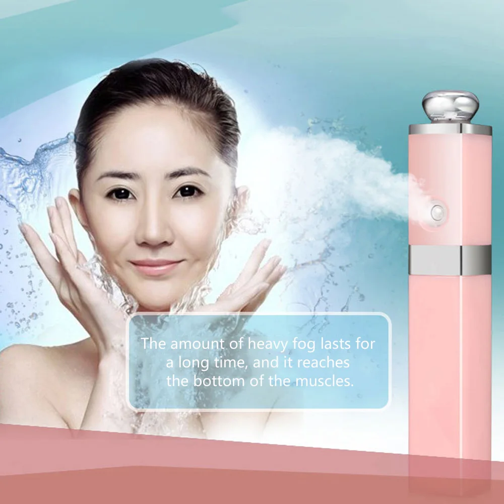 Портативный USB нано распылитель для лица небулайзер увлажнение парохода машина