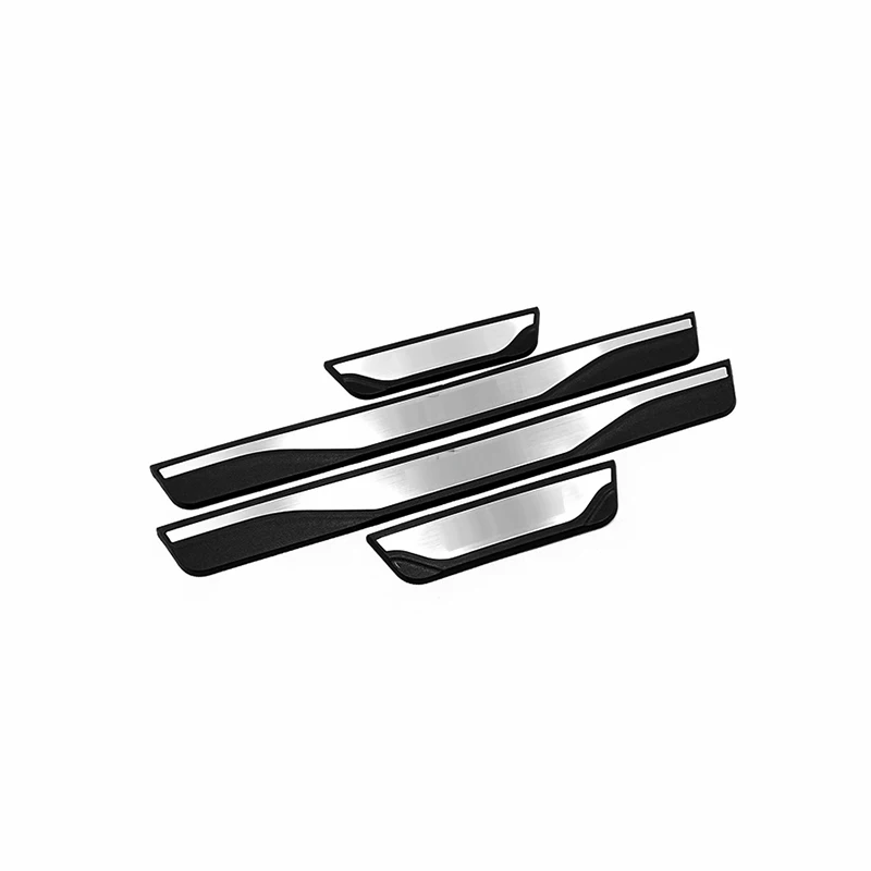 

Из нержавеющей стали для Mazda CX-30 CX30 2019 2020 аксессуары Накладка дверного порога Защитные гвардии накладка Стикеры стайлинга автомобилей 4 шт.