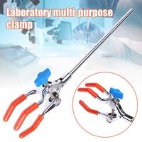 3 fork extension clamp laboratory flask clamp multifunctional large handle adjustable condenser holder laboratory dedicated