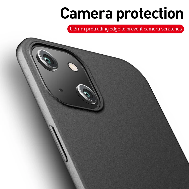 

X-level Soft TPU Matte Plastic Case for iPhone 13 12 Mini 11 Pro MAX Dual Slim Back Matte Ultra thin frosting Silicon Cover