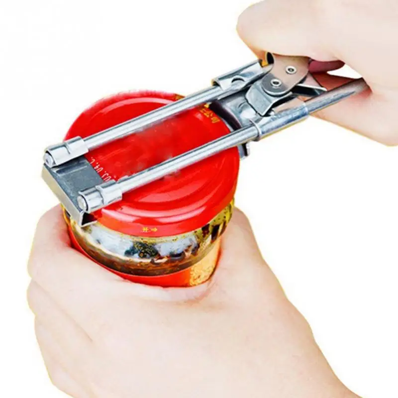 

Professional Portable Adjustable Manual Stainless Steel Jar Lid Opener Gripper Can Opener Kitchen supplies Accessories
