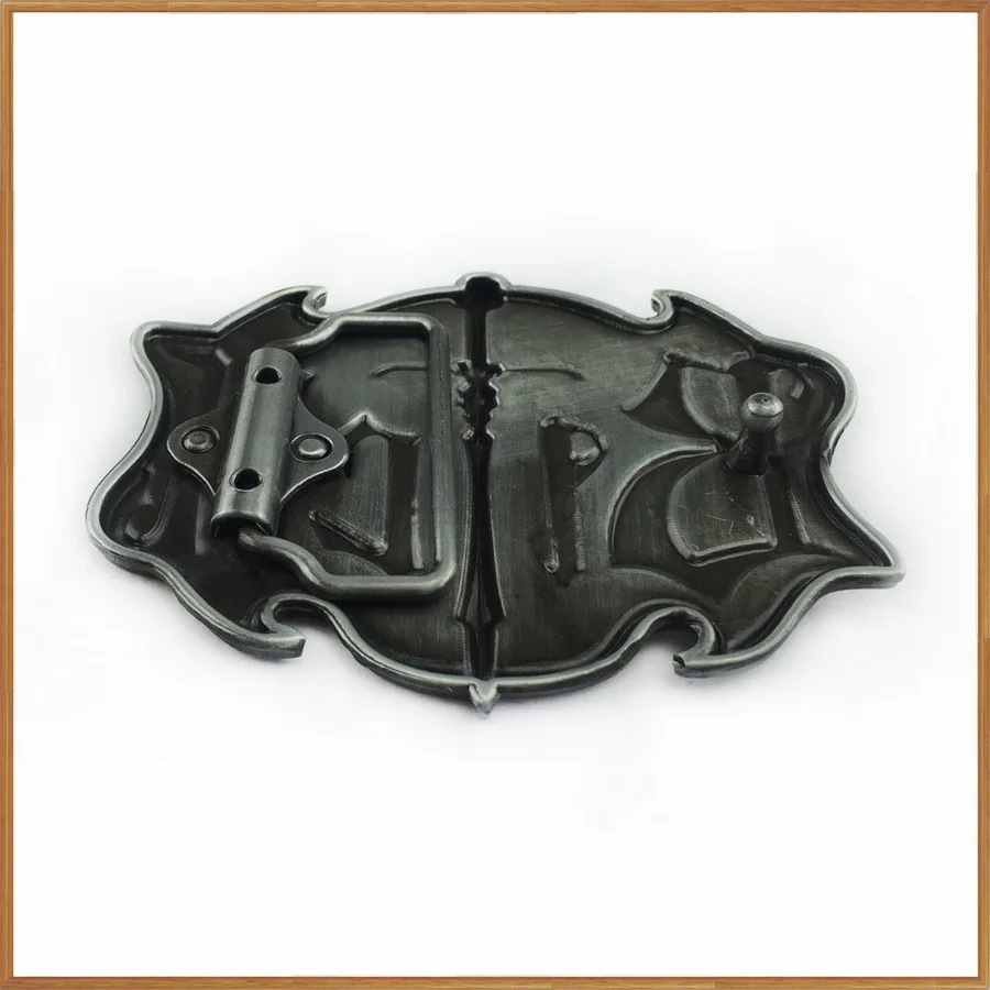 BuckleClub Ретро стиль цинковый сплав крест Череп джинсы подарок ковбойский ремень