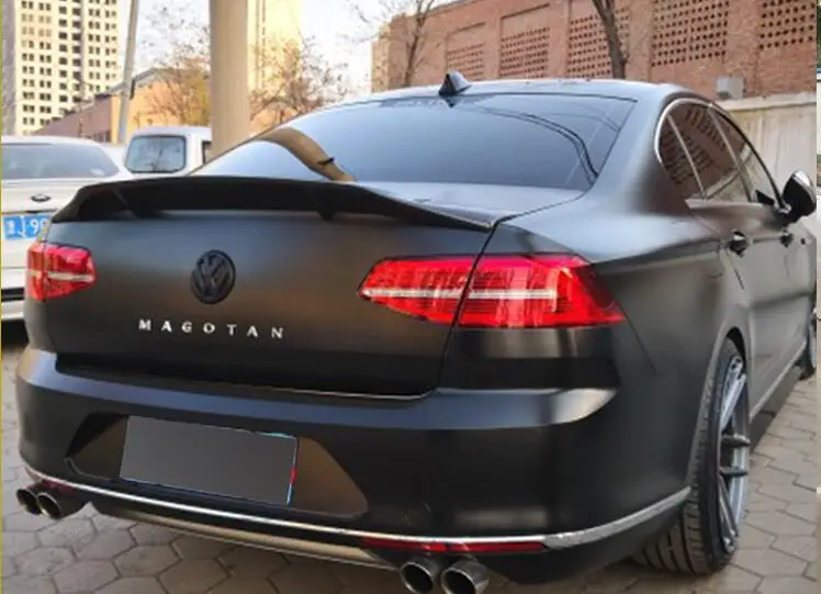 Спойлер для Passat B8 2017 2019 Volkswagen RK высококачественный спойлер из АБС пластика заднее