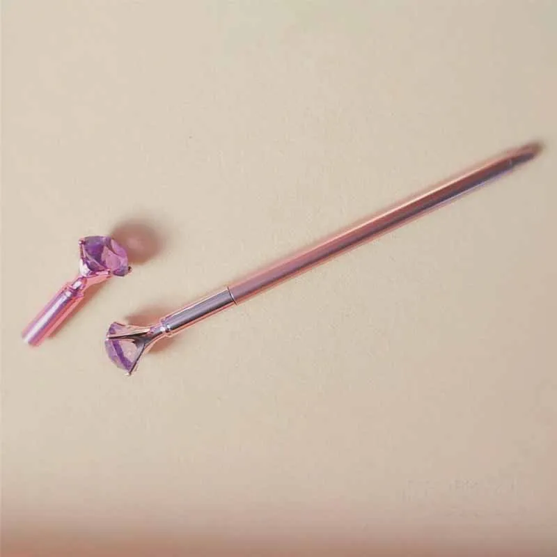 Новая цветная гелевая ручка с алмазной головкой Корейская Студенческая Модная