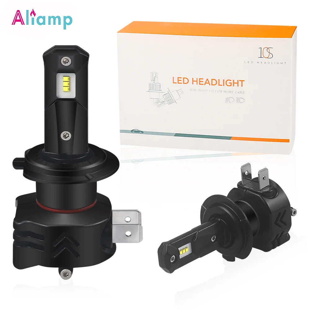 

Led Lamp LED Car Headlight Bulb 50W H1 H7 H8 H11 HB3 9005 HB4 9006 9012 Auto Light 2Pcs/Lot 6500K White ZES 1:1 Canbus 9600LM