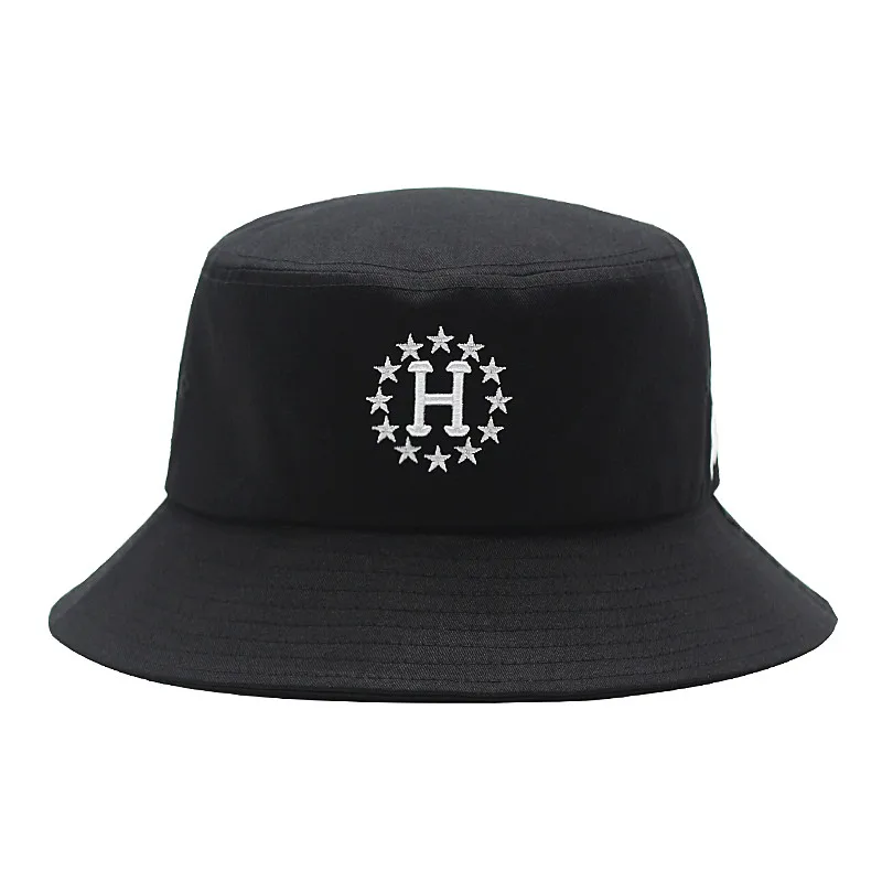 Шляпа от солнца для мужчин и женщин однотонная Панама из чистого хлопка большие