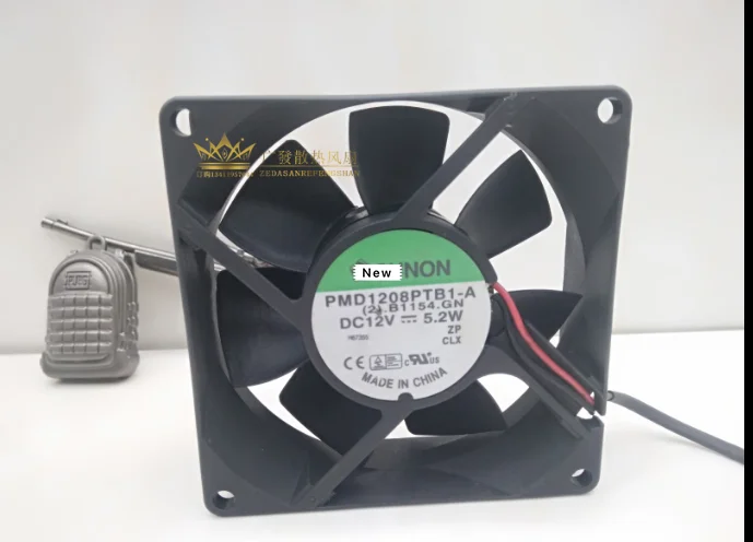 

for Sunon PMD1208PTB3-A (2).GN DC 12V 3.1W 80x80x25mm Server Cooling Fan