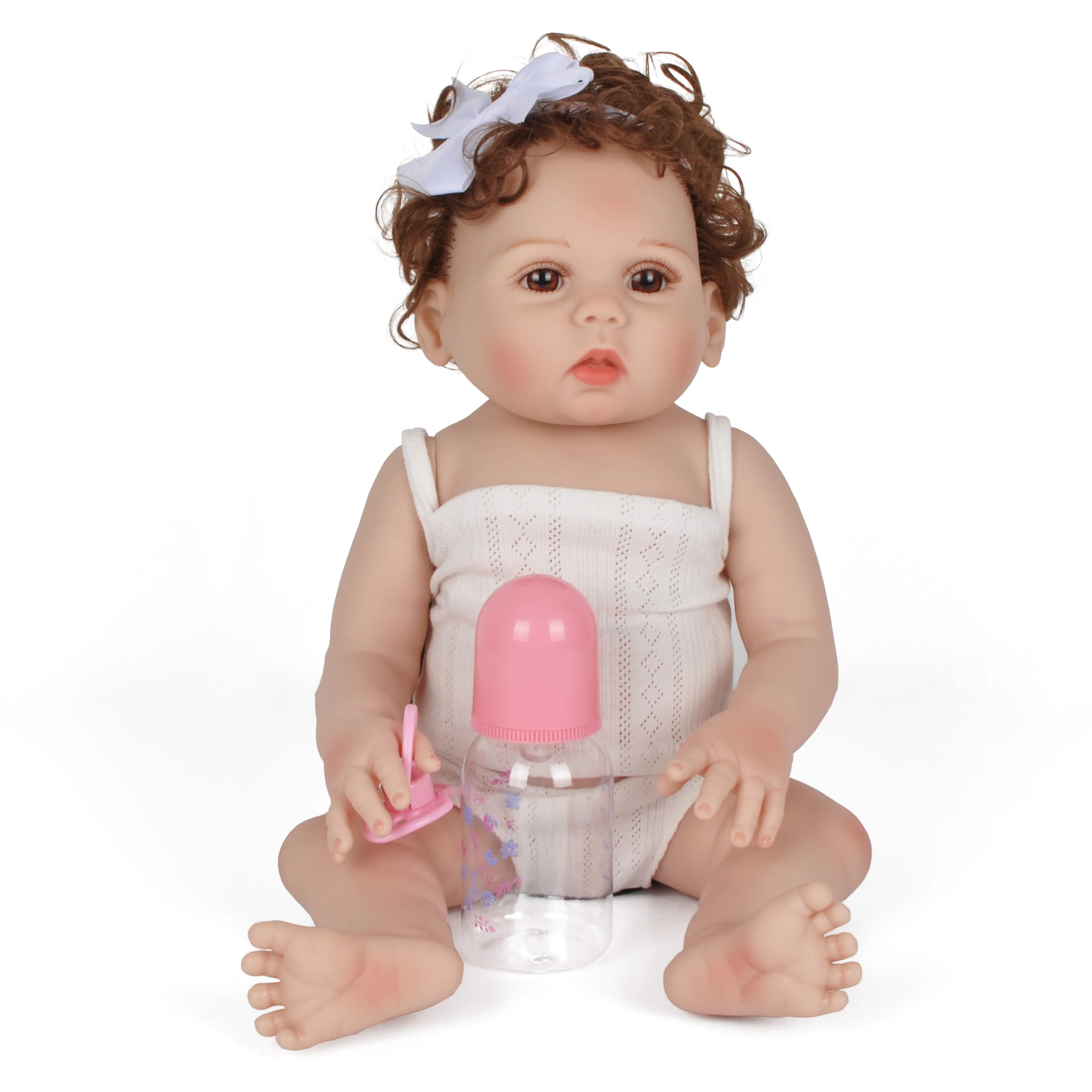 Кукла Reborn Baby 18 дюймов 47 см силиконовая кукла Реалистичная живая детская