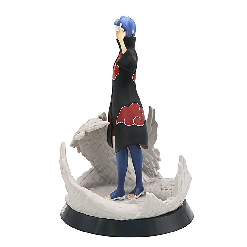 Аниме экшн-фигурка Наруто Shippuden Akatsuki Konan Figma 26 см ПВХ Модель статуя-прототип