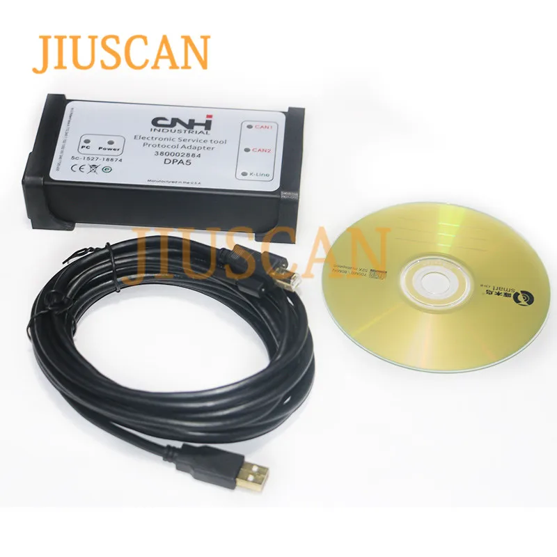 JIUSCAN New голландский электронный сервис инструменты (CNH EST 9 0 1 уровень дилера) +