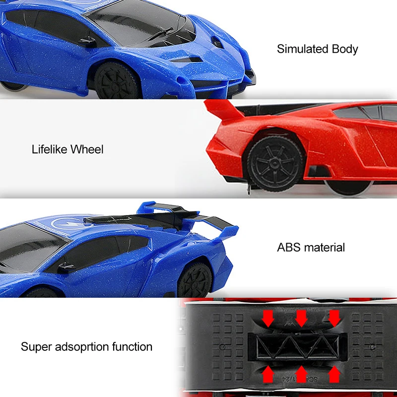 Мини-машинка для скалолазания на стену с дистанционным управлением | Игрушки и