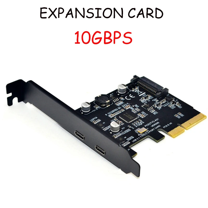 Плата расширения PCI Express 3 0 USB 3.1 PCI-E 10 Гбит/с ASM3142 | Компьютеры и офис