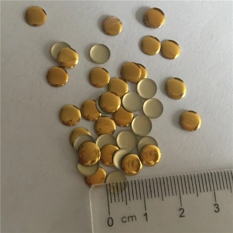 1000 шт. круглые металлические стразы для одежды 6 мм|transfers rhinestones|heat transfer