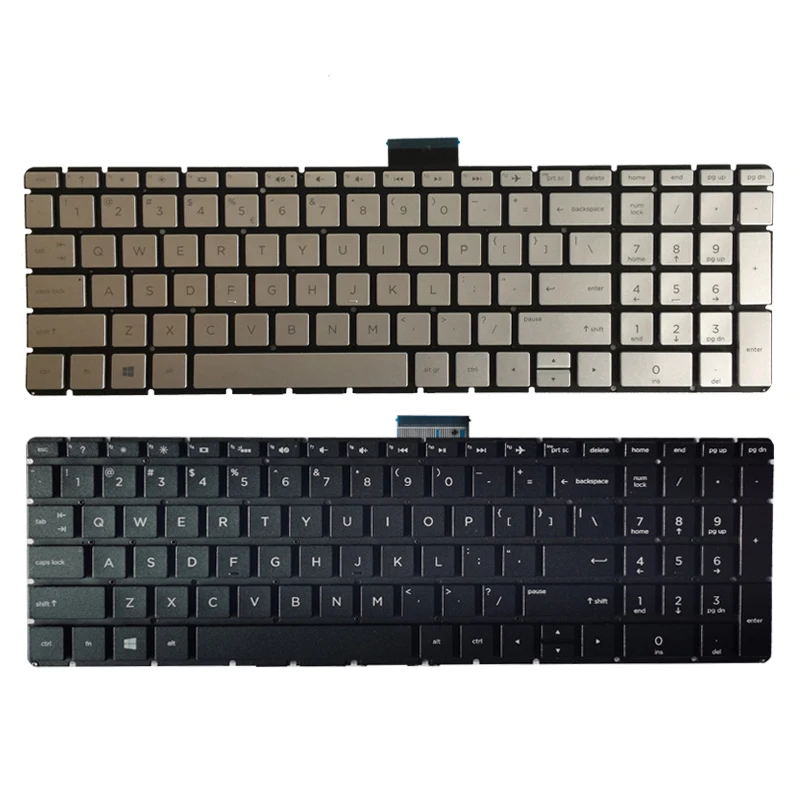 

US laptop keyboard for HP 15-BS 15-BR 15-BW 15T-BR 15Q-BU 15T-BS 15Z-BW 250 G6 255 G6 256 G6 258 G6 TPN-C129 TPN-C130