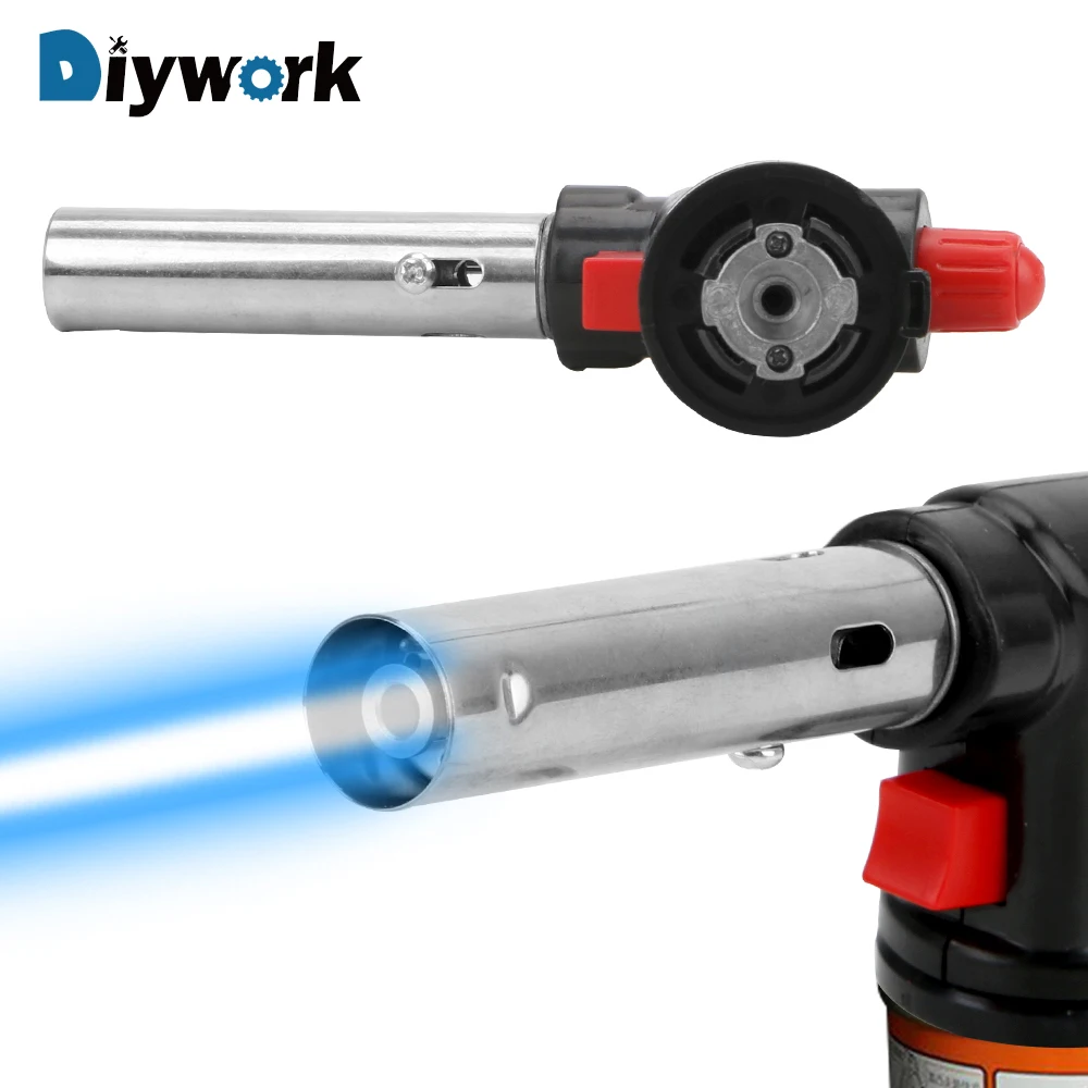 Газосварочный фонарь DIYWORK бутановый сварочный с подогревом газовая зажигалка
