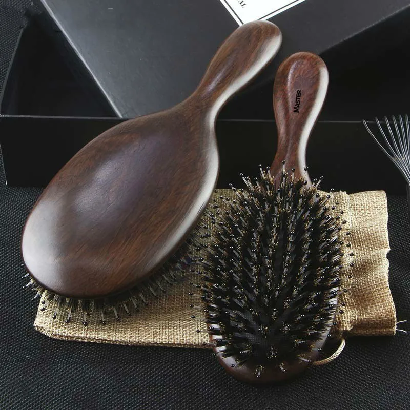 

Sandalwood Professional Hair Comb Health Care Massage Combs Anti-static Hair Brush Reduce Hair Loss Hairdress Styling