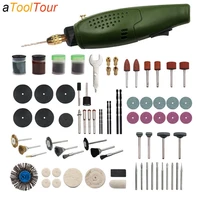 multifunction mini grinder polishing drilling electric drill engraving pen cutting rotary tool with dremel accessories tools diy
