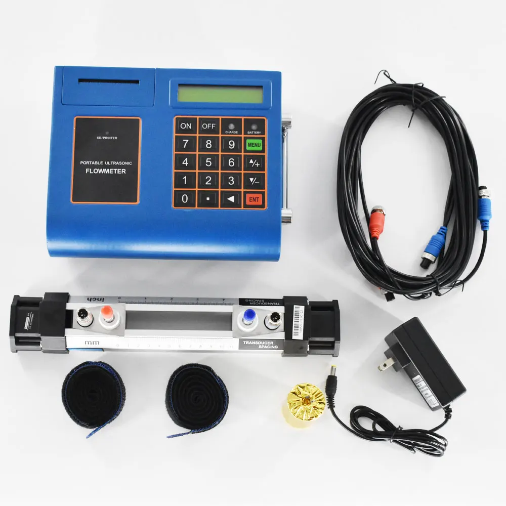 

Ультразвуковой расходомер TUF-2000P SD карта функциональный Встроенный принтер DN15-DN100mm HS кронштейн для преобразователя портативный расходомер