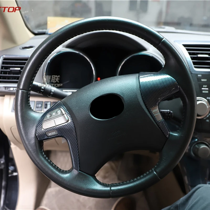 Для Toyota Camry 2009-2011 внутренняя отделка рулевого колеса Блестки для приборной панели