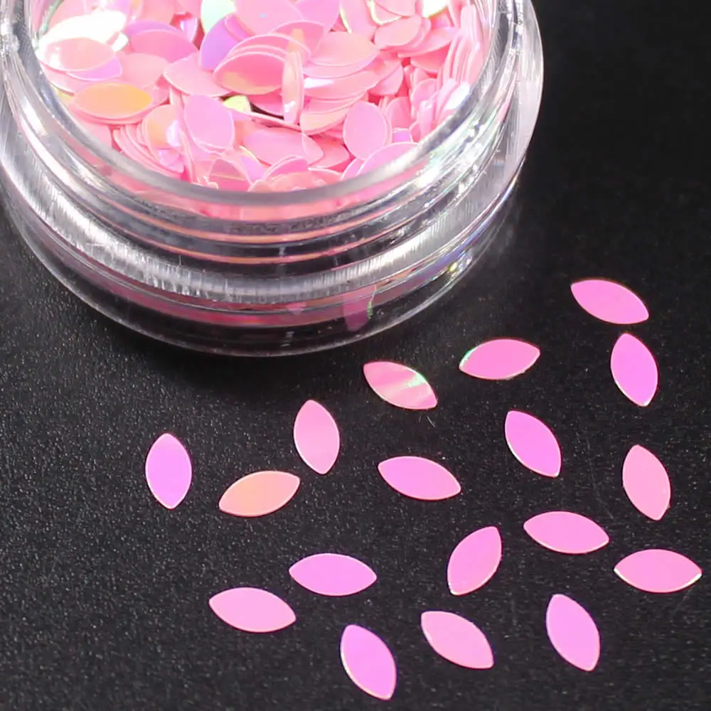 1 шт. 12 Ccolors DIY лист форма акриловый порошок гель лак для ногтей украшения для дизайна ногтей хрустальный Маникюр профессиональные аксессуары для ногтей - Цвет: 21