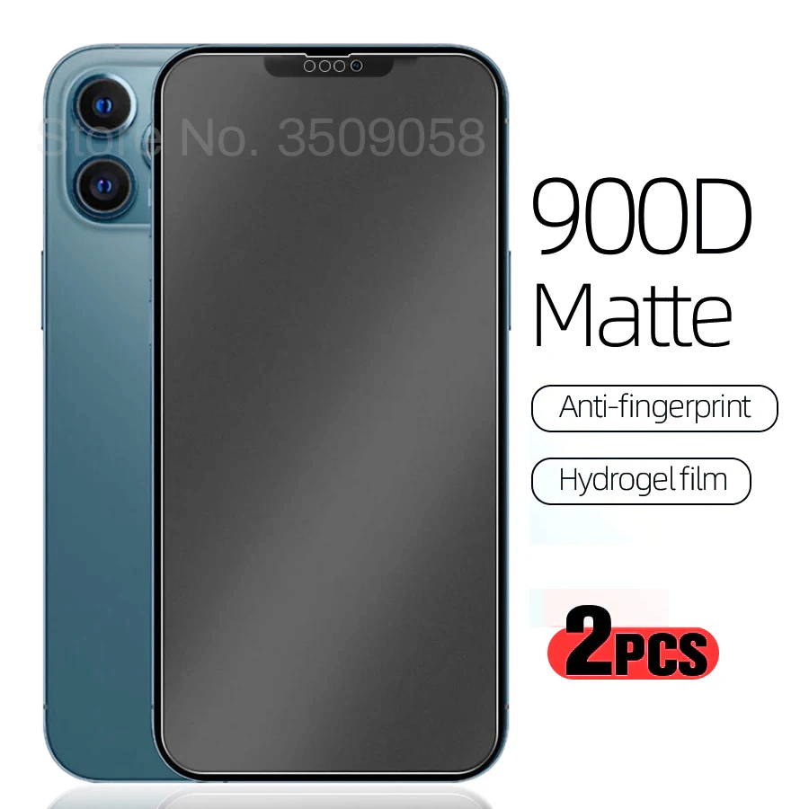 

Закаленное матовое стекло для IPhone 13 Pro Max, Защитная пленка для экрана Aifon iphoen 13Pro 13 Mini ProMax, 2 шт.